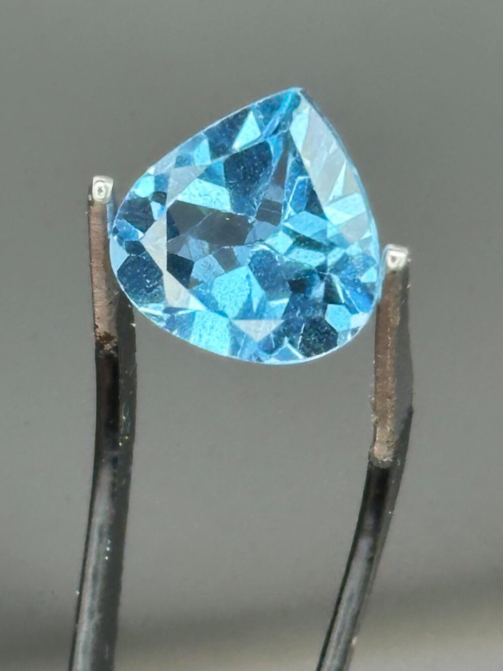 Cool Water Blue Aquamarine Gem